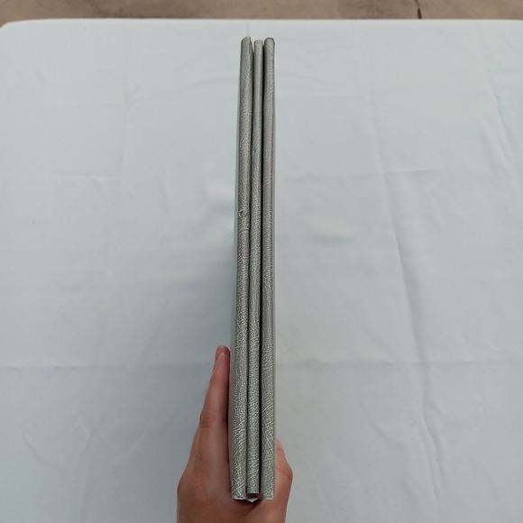 VTG Photograph Scrapbook Album Gray Gold 18 pages Pioneer memento memory NEW - Picture 6 of 10